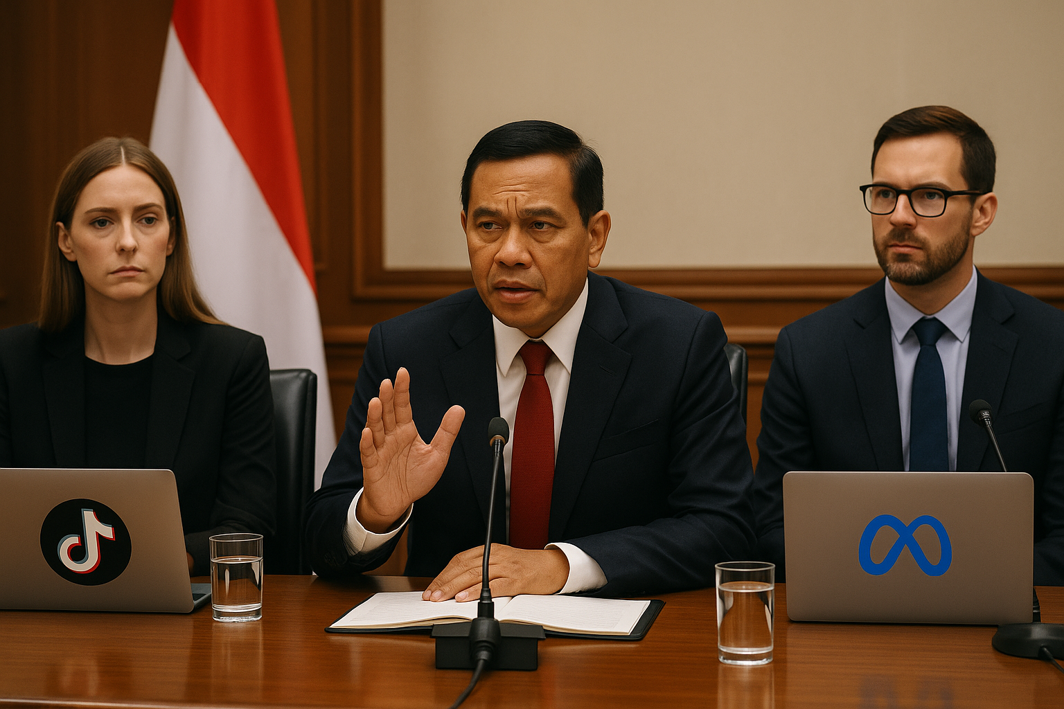 Pemerintah Desak TikTok & Meta Perketat Konten, Ancaman Sanksi Mengintai  